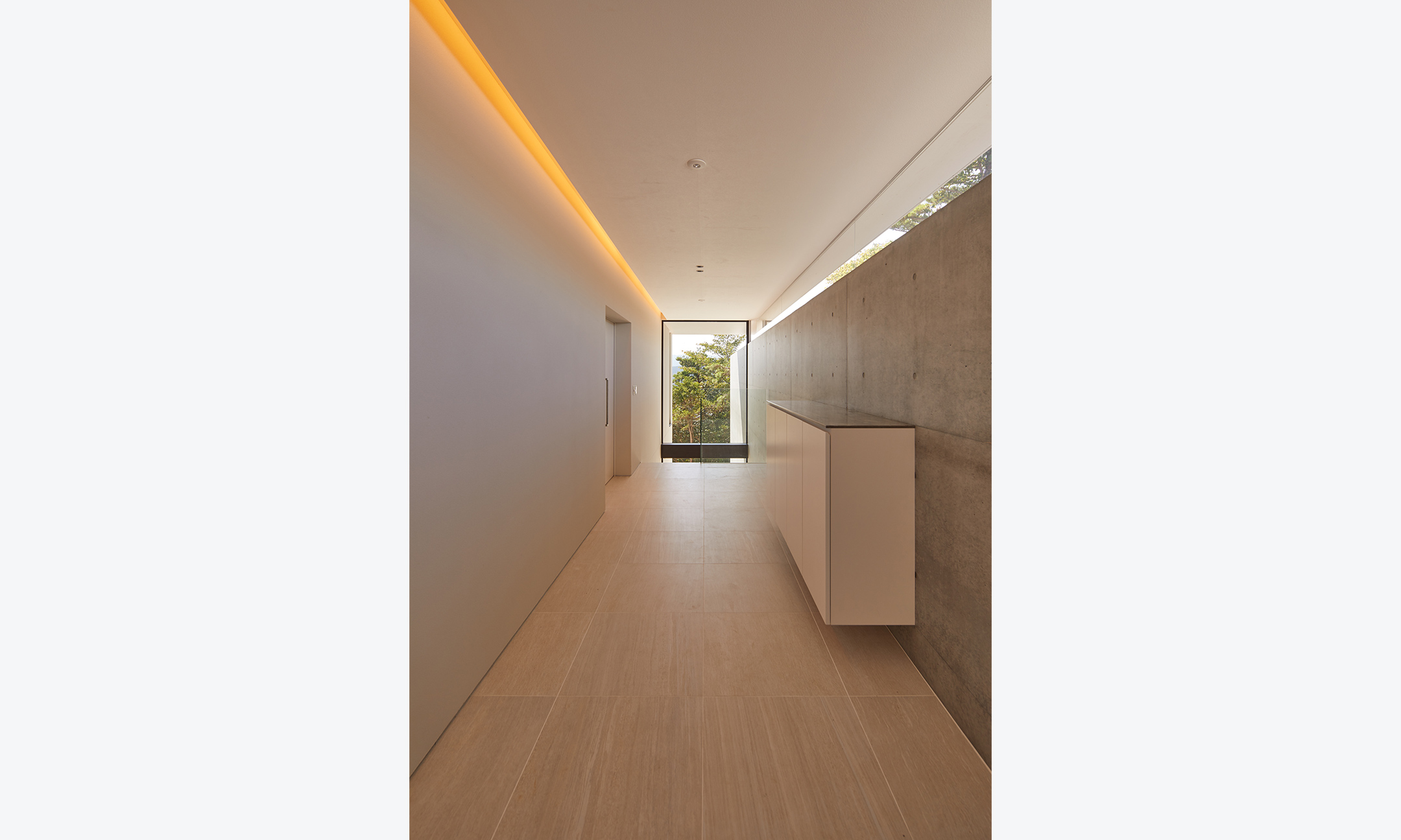 建築と調和し、寛ぎをもたらす照明計画