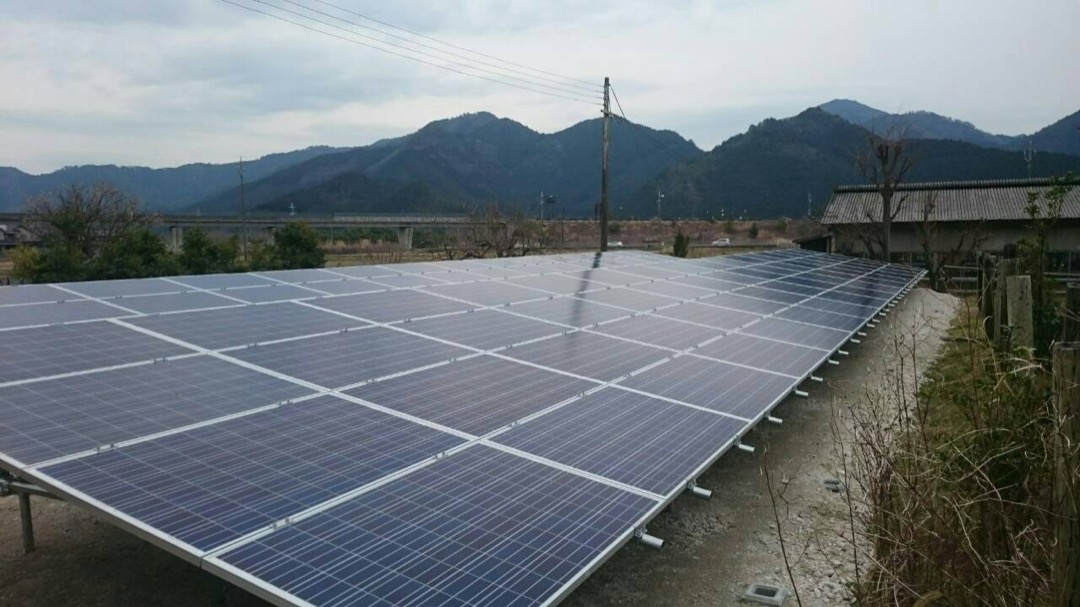 大規模野立ても施工対応、メンテナンスもしっかり対応