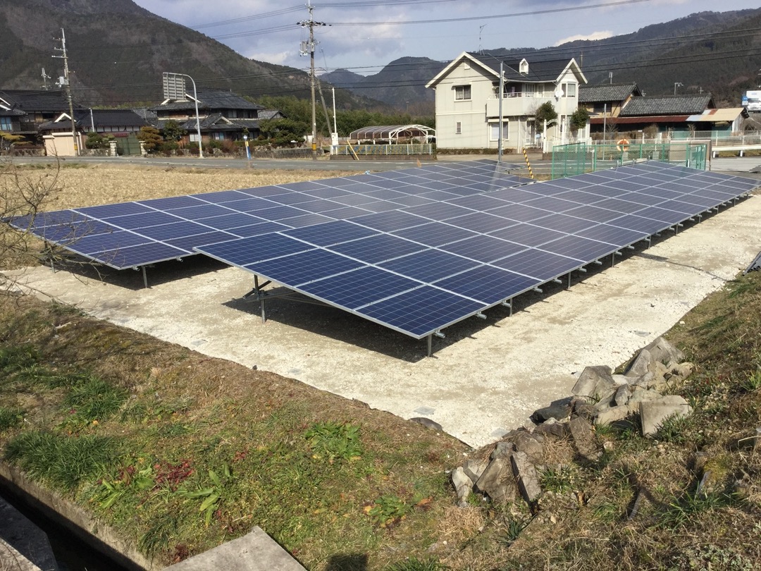 大規模野立ても施工対応、メンテナンスもしっかり対応