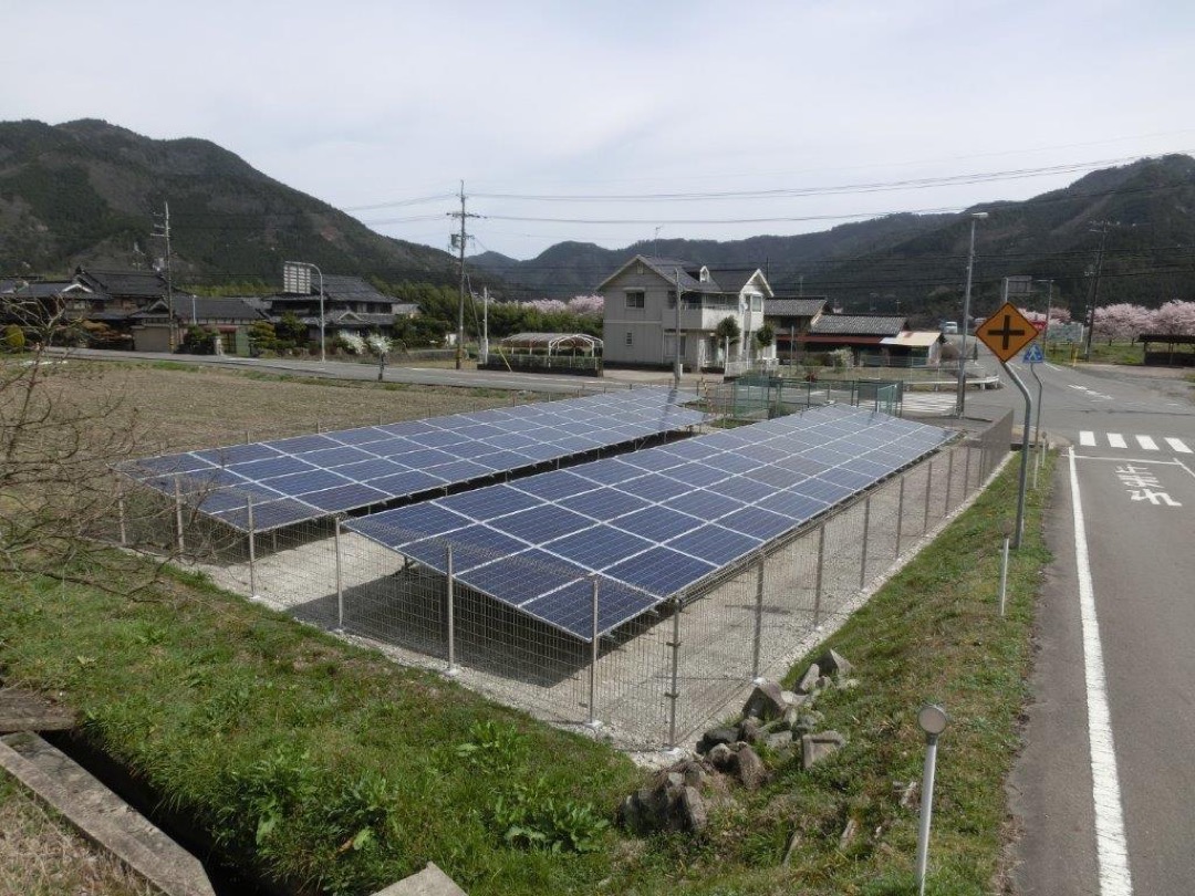 大規模野立ても施工対応、メンテナンスもしっかり対応