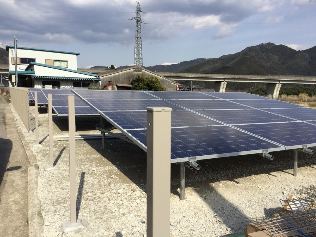 大規模野立ても施工対応、メンテナンスもしっかり対応