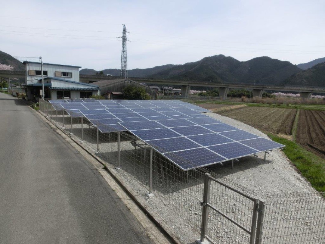 大規模野立ても施工対応、メンテナンスもしっかり対応